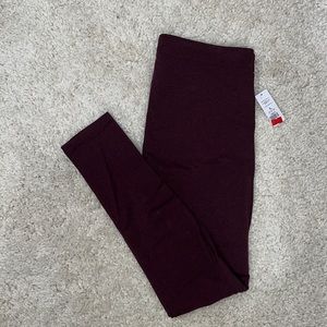 NEVER WORN Garage Burgundy leggings